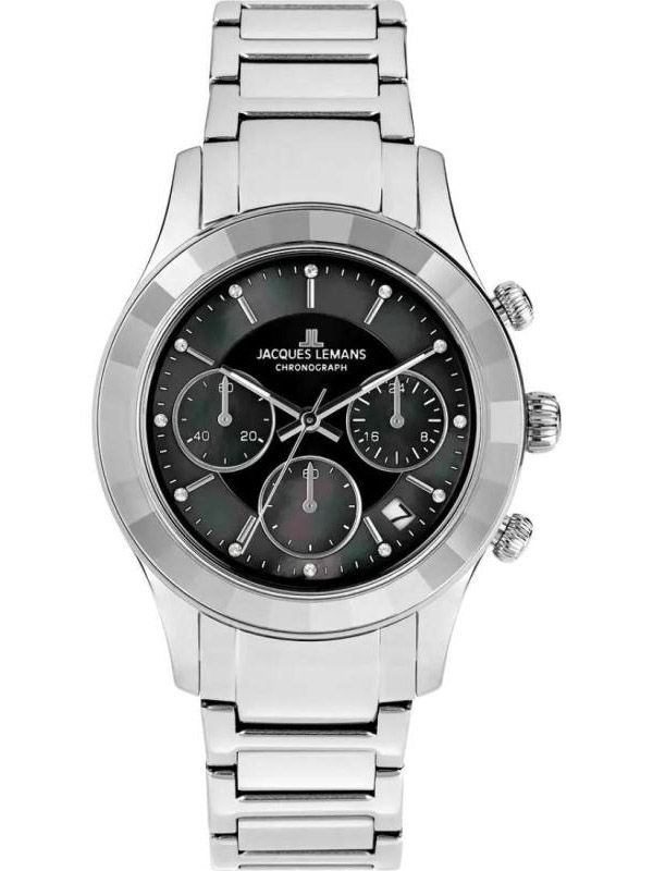 Jacques Lemans 1-2151E silver bezel