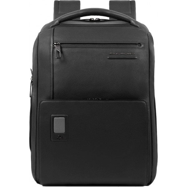 Piquadro AKRON/Black Рюкзак с отдел. д/ноутбука 15,6"/iPad с RFID защитой (32x41x12)