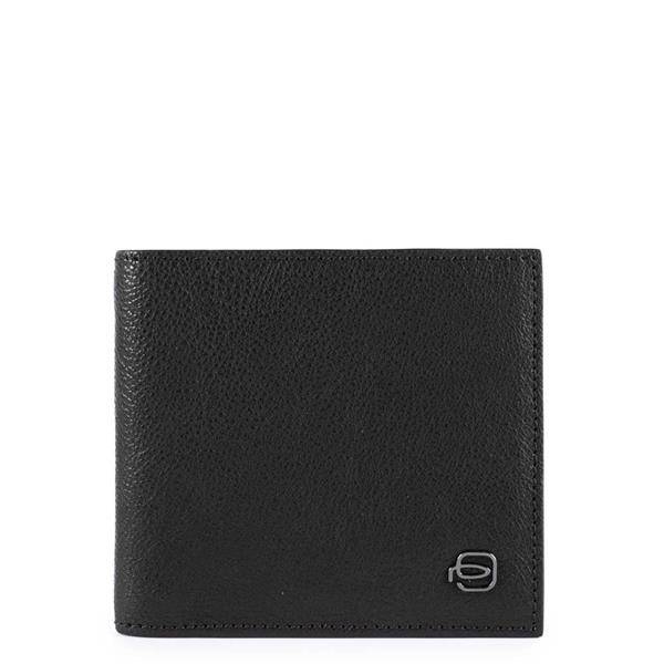 Piquadro BK SQUARE/Black  Портмоне с зажимом д/банкнот с RFID защитой (10,5x9,5x1,5)