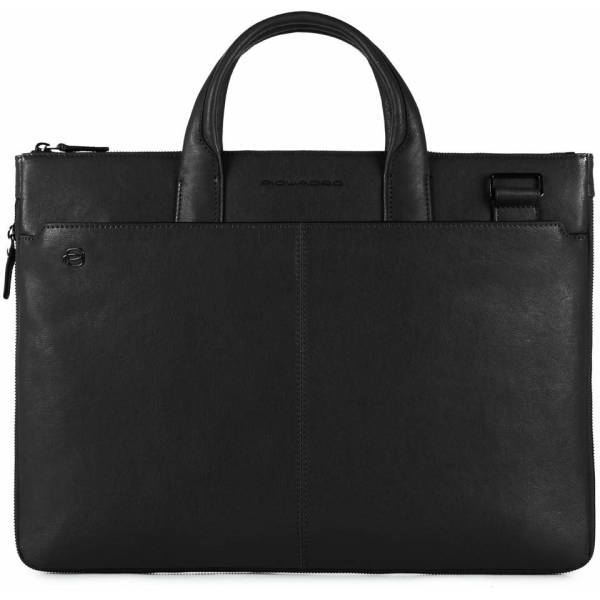 Piquadro BK SQUARE/Black Сумка двуручн. с отдел. д/ноутбука 15,6"/iPad Air/Pro (42x31x3)