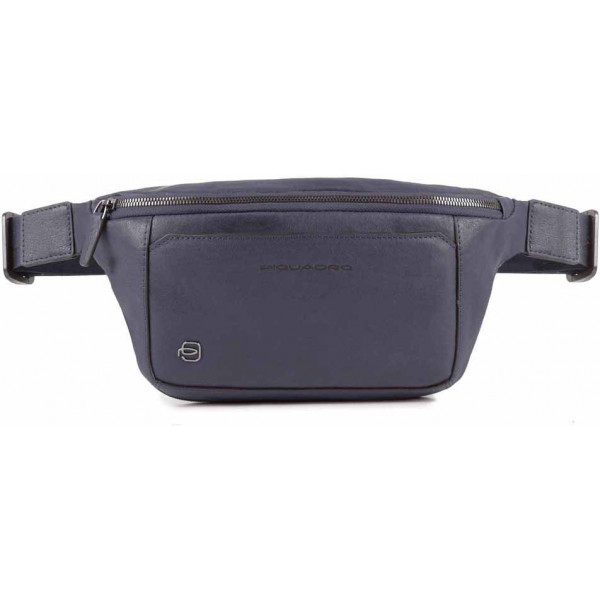 Piquadro BK SQUARE/Ocean Blue  Сумочка на пояс (32x14x5,5)