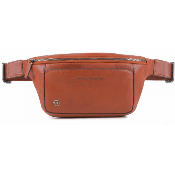 Piquadro BK SQUARE/Orange  Сумочка на пояс (32x14x5,5)