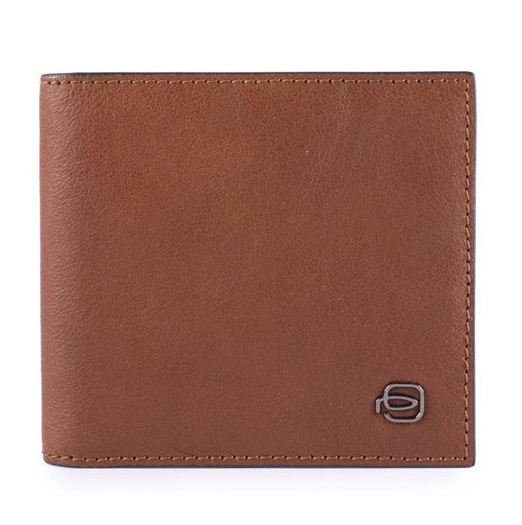 Piquadro BK SQUARE/Tobacco  Портмоне с зажимом д/банкнот с RFID защитой (10,5x9,5x1,5)