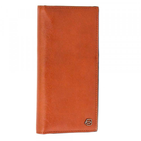 Piquadro BK SQUARE/Tobacco  Портмоне верт. с отдел. для кред.карт с RFID защитой (10,5x17,5x1,5)