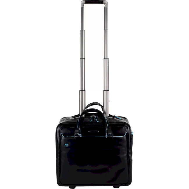 Piquadro BL SQUARE/Black Бизнес-кейс на 2 колесах с отдел. д/ноутбука 15,6"/iPad Air/Air 2 (20л) (40x36x16)