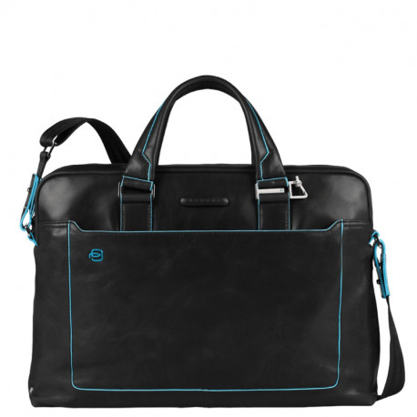 Piquadro BL SQUARE/Black Портфель двуручн. с отдел. д/ноутбука/iPad/iPad Mini (38,5x27x8,5)