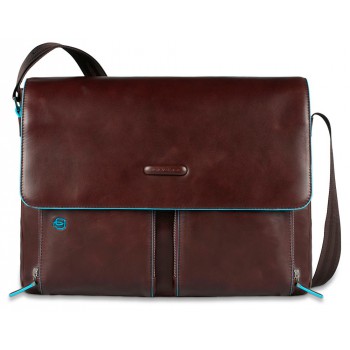Piquadro BL SQUARE/Cognac Сумка наплечная с отдел. д/ноутбука 15"/iPad/iPad Air (37,5x29x8)