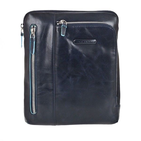 Piquadro BL SQUARE/Navy Blue  Сумка верт. на ремне (21,5x24,5x5)