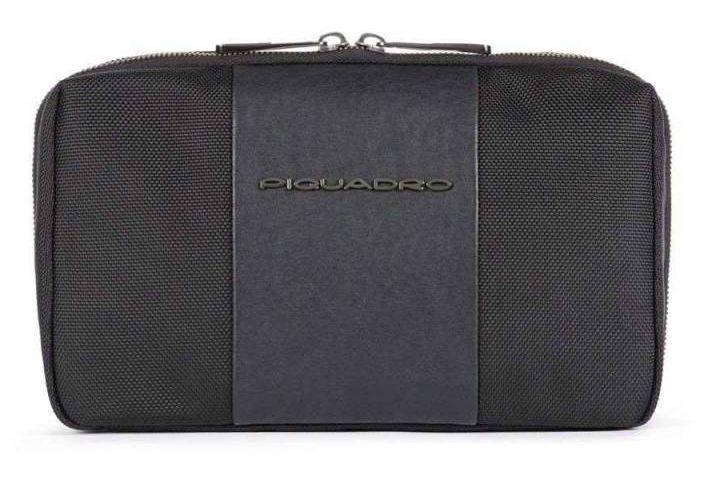 Piquadro BRIEF2/Black  Сумочка для кабелей/мелочей (25x15x7)