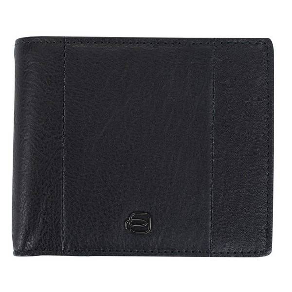 Piquadro BRIEF/Black Портмоне с отдел. для монет с RFID защитой (12x9,5x2)