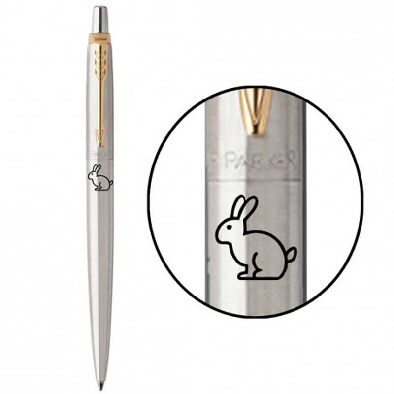 Parker JOTTER 17 ZODIAC  SS GT  BP Черный Кролик