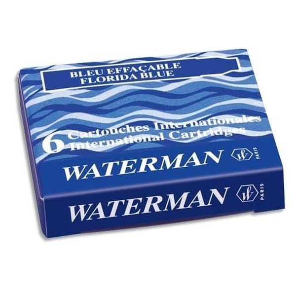 Waterman Картриджи Waterman Mini  син. /6шт