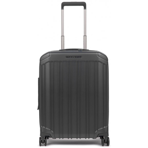 Piquadro PQ LIGHT/Matt Black  Чемодан на 4 колесах S exp. (42л) (40x55x23)
