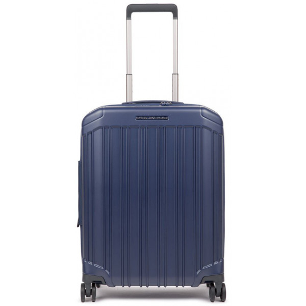 Piquadro PQ LIGHT/Matt Blue  Чемодан на 4 колесах S exp. (42л) (40x55x23)