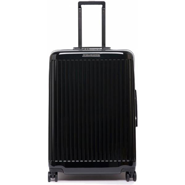 Piquadro SEEKER70/Black Чемодан на 4 колесах M (76,5л) (46x69x27)