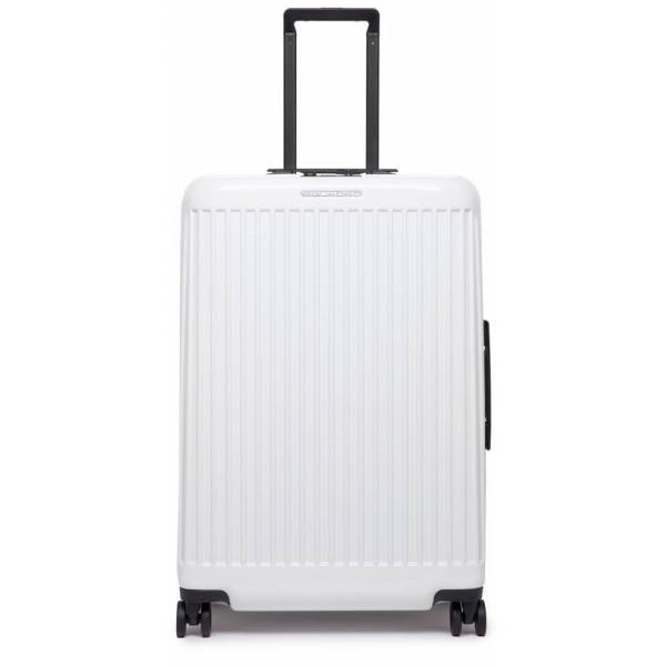 Piquadro SEEKER70/White Чемодан на 4 колесах M (76,5л) (46x69x27)