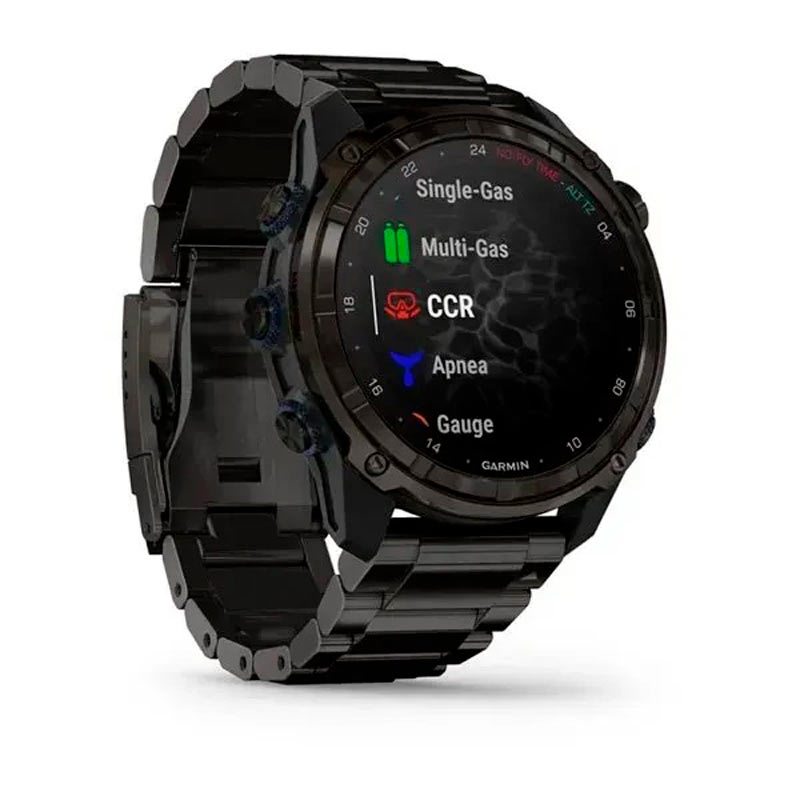 Garmin Смарт-годинник Garmin Descent Mk3i - 51 мм, титан Carbon Grey DLC з титановим браслетом + трансивер Descent T2 Garmin Смарт-годинник Garmin Descent Mk3i - 51 мм, титан Carbon Grey DLC з титановим браслетом + трансивер Descent T2