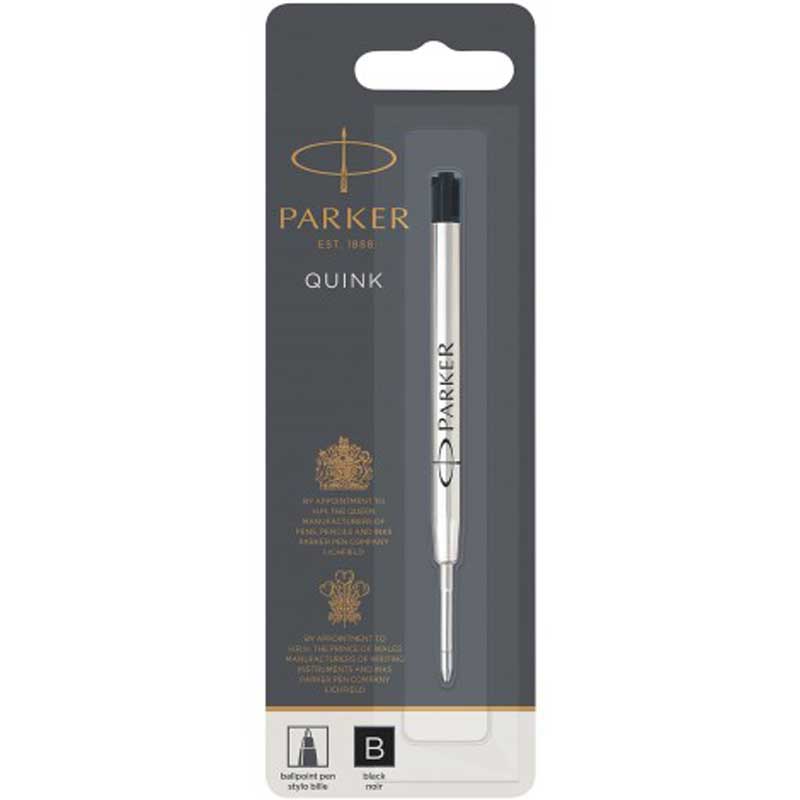 Parker Стержень   Parker QuinkFlow шарик. черн. B  блистер