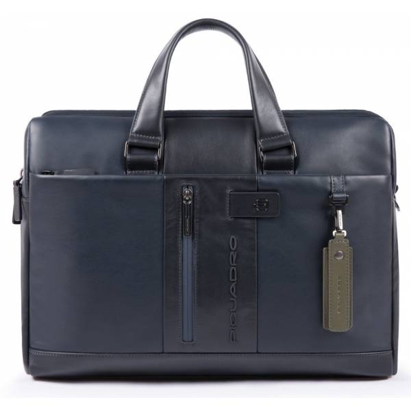 Piquadro URBAN/Blue  Портфель двуручн. с отдел. д/ноутбука 15"/iPad Air/Pro (42,5x30x9,5)