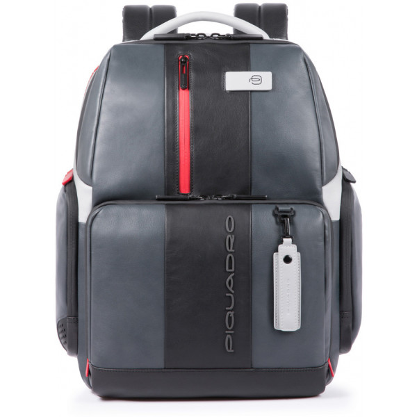 Piquadro URBAN/Grey-Black  Рюкзак с отдел. д/ноутбука 15,6"/iPad Air/Pro с RFID защитой (34x44x18)